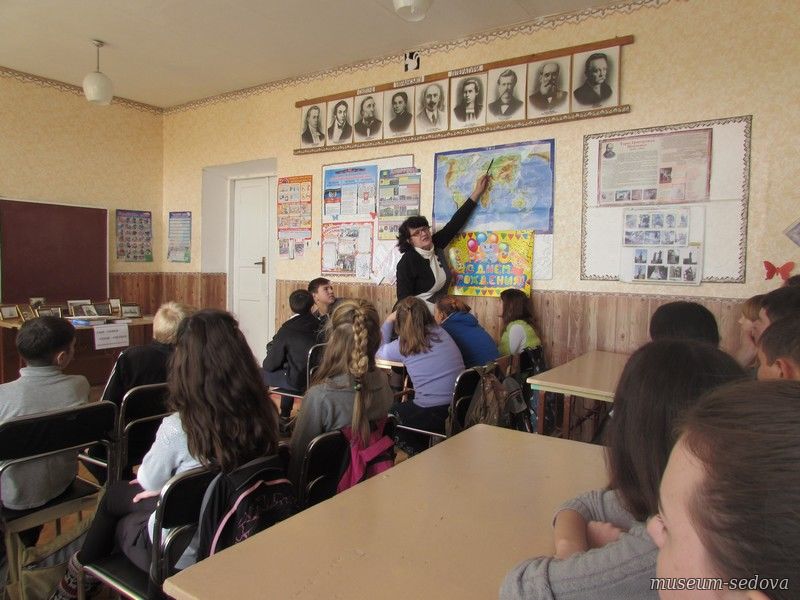 Встреча с учащимися 7-10 классов Новоазовской ОШ №3.